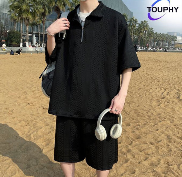 Ensemble court décontracté noir