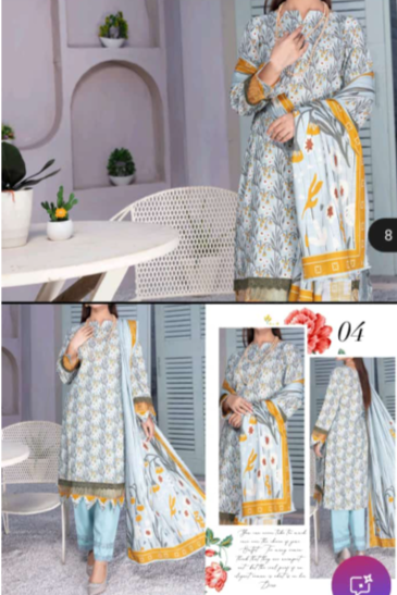 Three-piece with print