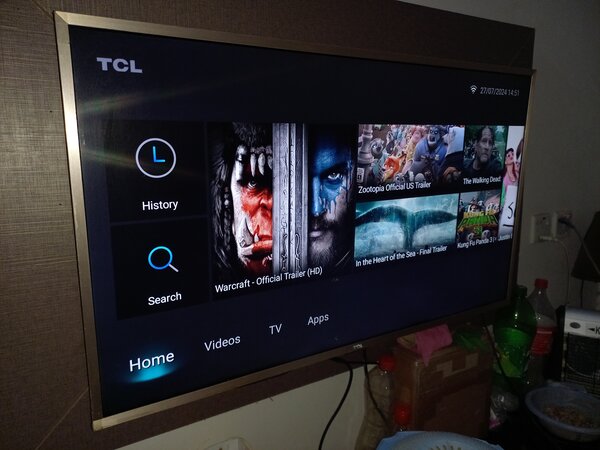 TCL SMART TV 43" ANDROID SUPPORTED