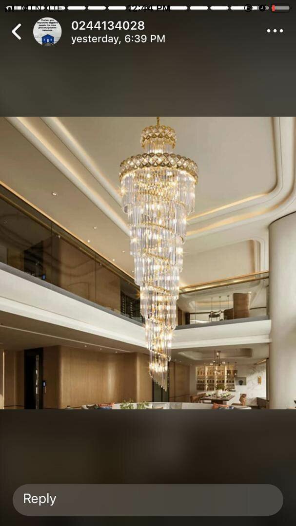 Crystal Hanging Light