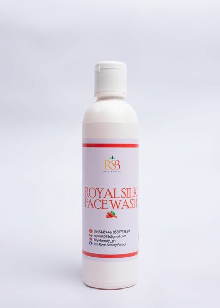 Royal silk face wash