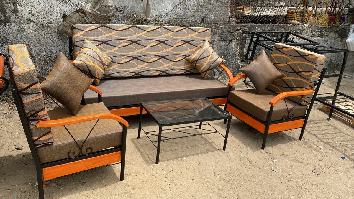 Fauteuil en fer forgé