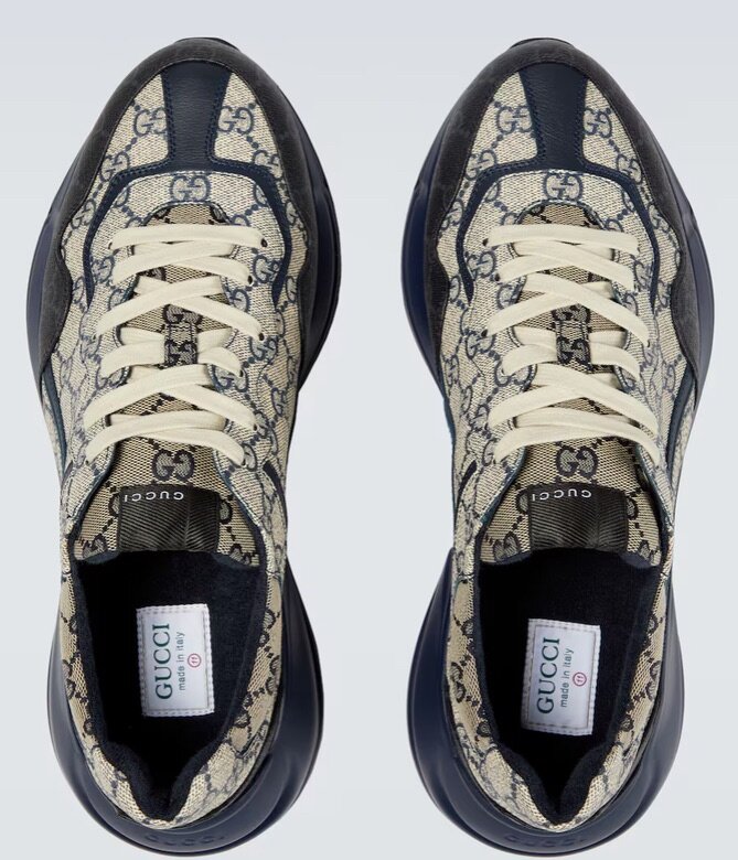 Rhyton GG canvas sneakers