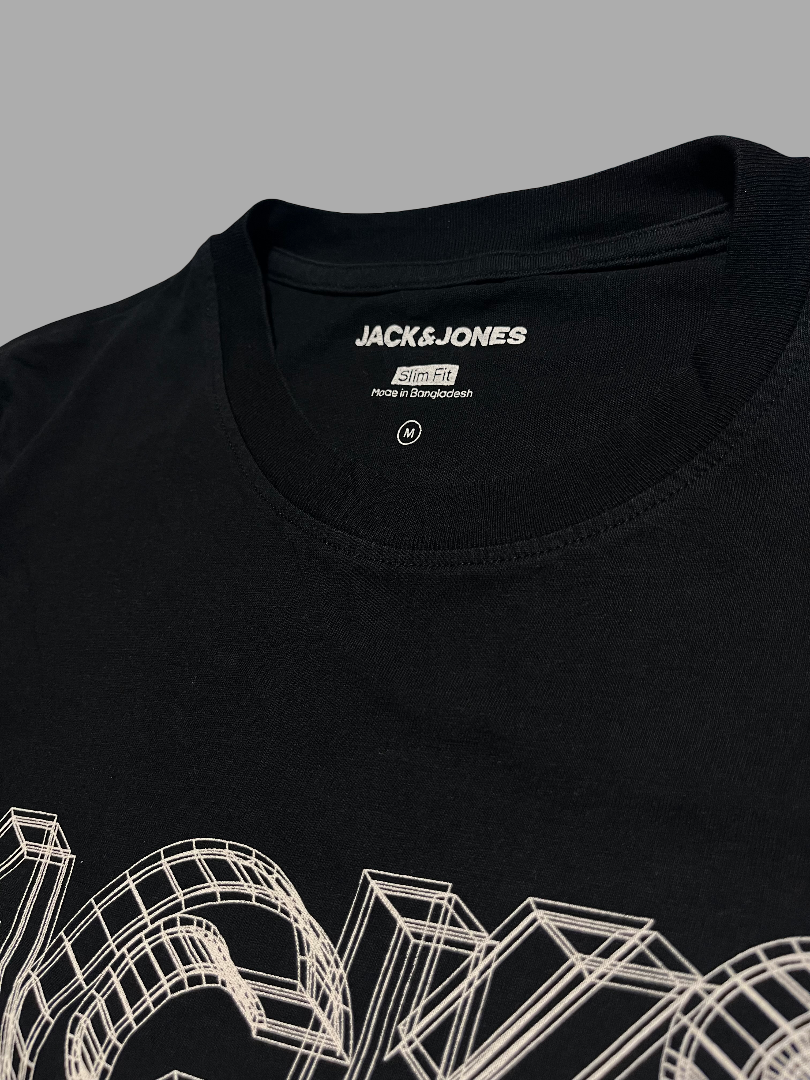 T-shirt Jack & Jones noir