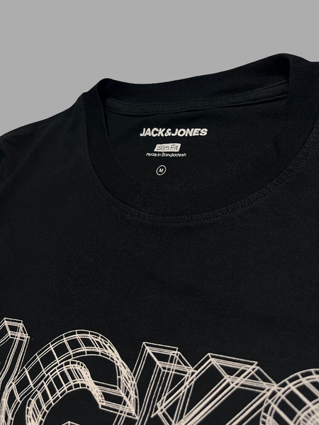 T-shirt Jack & Jones noir