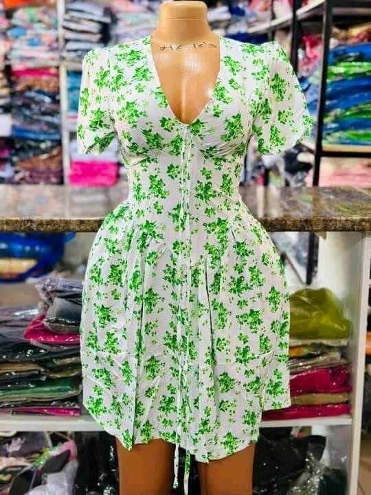 Robe d'été florale chic