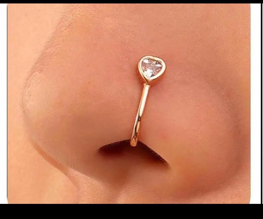 Piercings de nez élégants