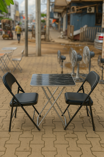 Ensemble table et chaises pliantes