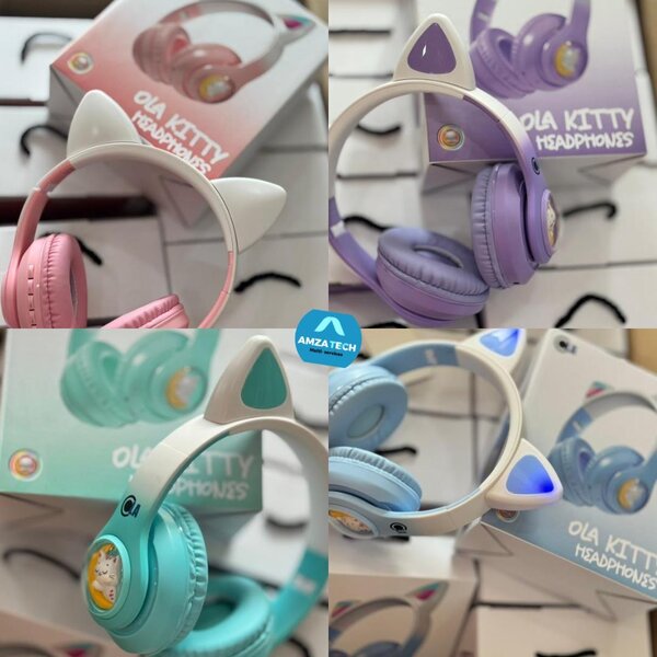 Casque Bluetooth Oreilles Chat