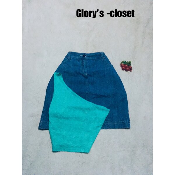 Jeans skirt with top