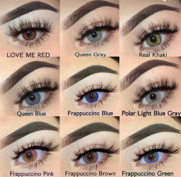 Lentilles Colorées Variées