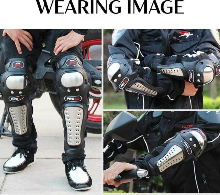 Genouillères Moto Pro X
