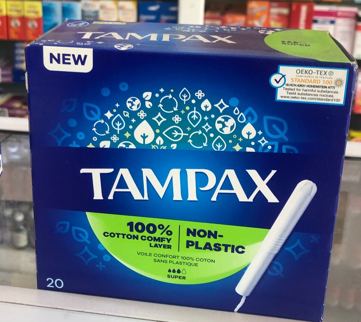 TAMPAX REGULAR 20,s