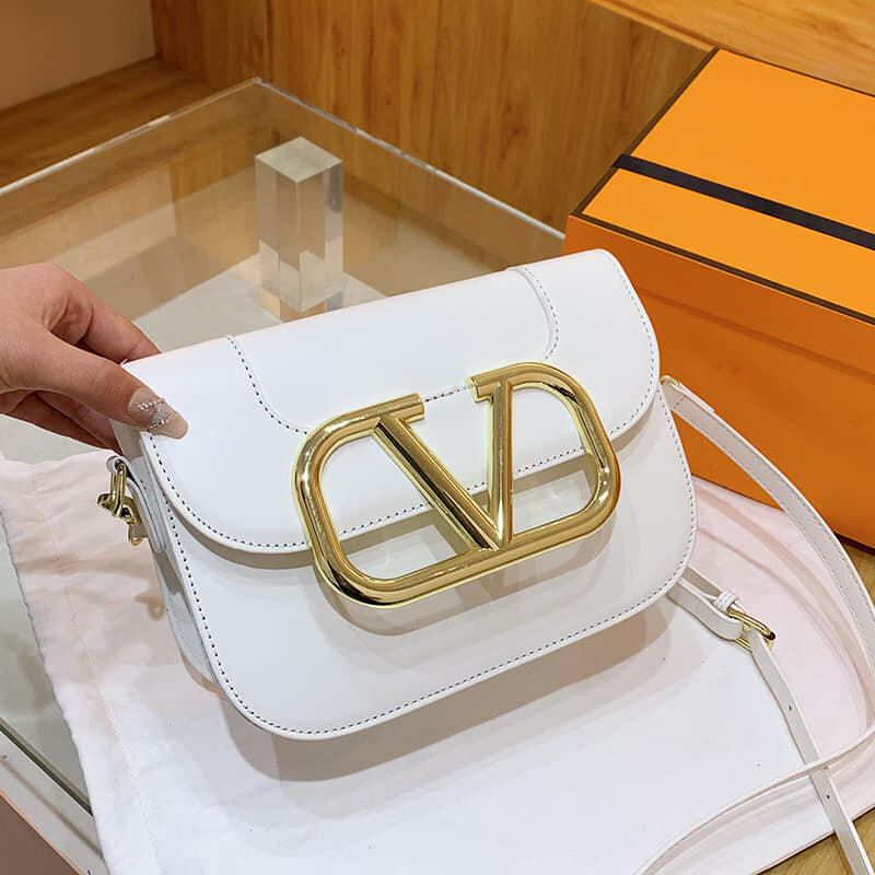 Valentino white leather bag