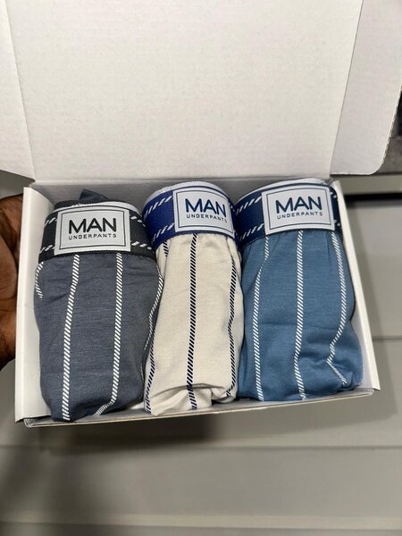Lot de 3 sous-vêtements homme