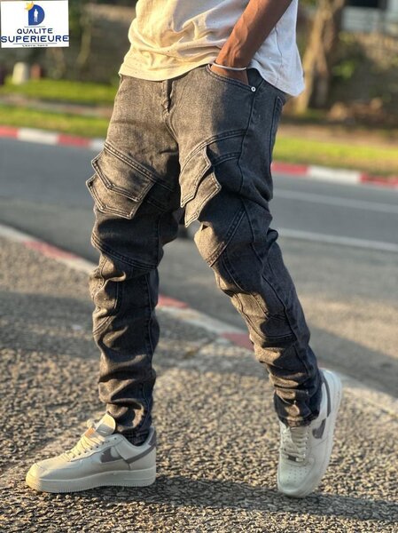 Pantalon cargo moderne homme