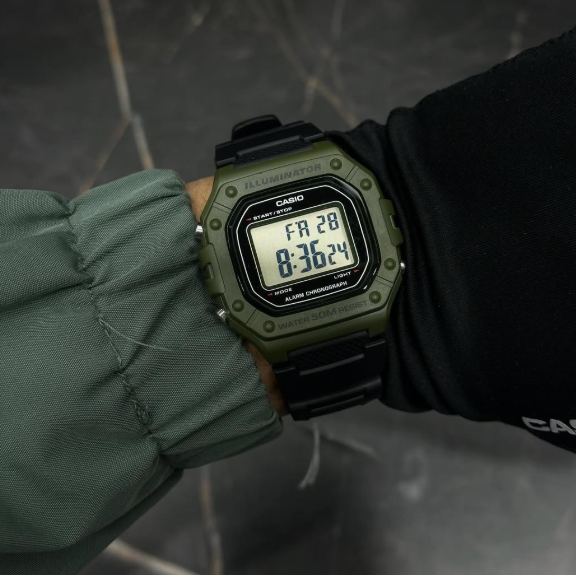 Casio W-218H часы 