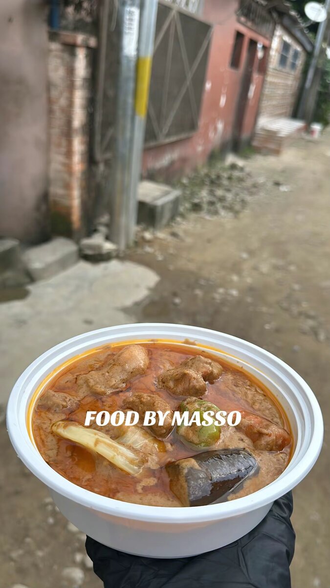 Riz sauce Mafé au poulet