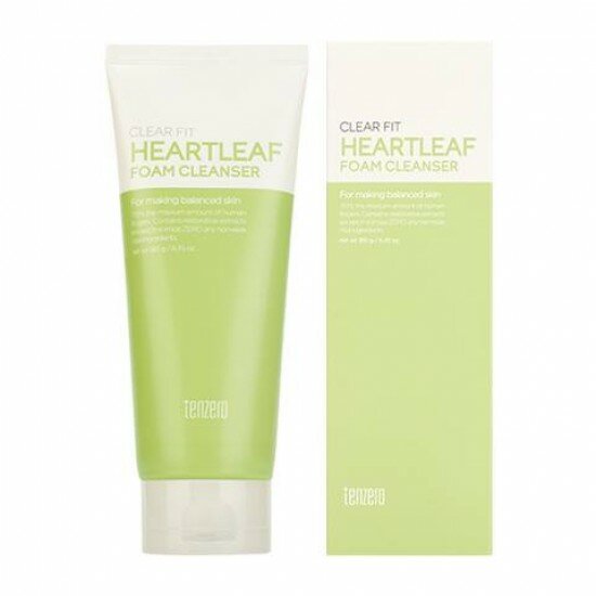 TENZERO Clear Fit Heartleaf Foam Cleanser