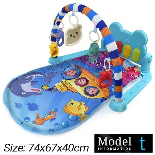 Tapis d'éveil interactif bébé