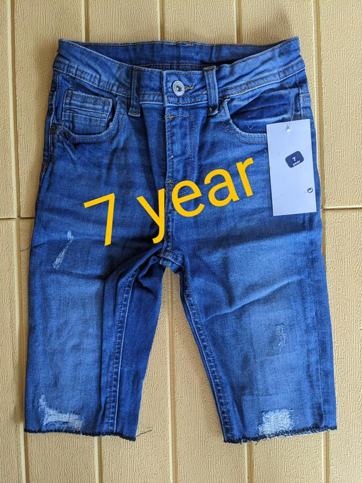 KIDS DENIM SHORTS