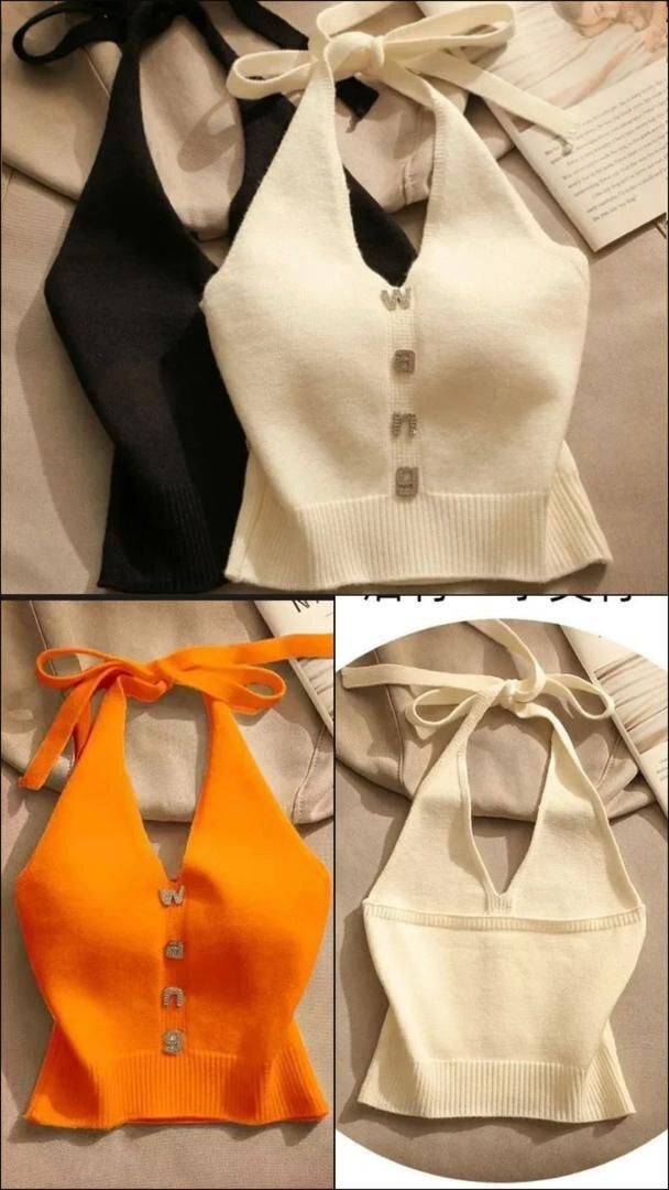 Haut dos nu en tricot