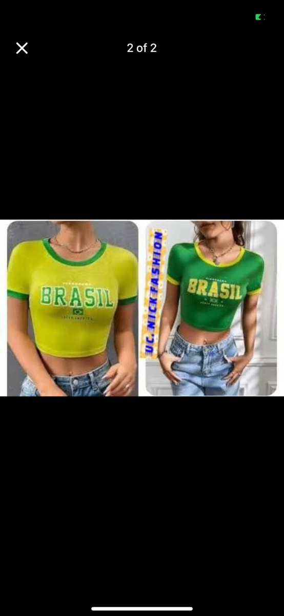 Trendy crop tops and T