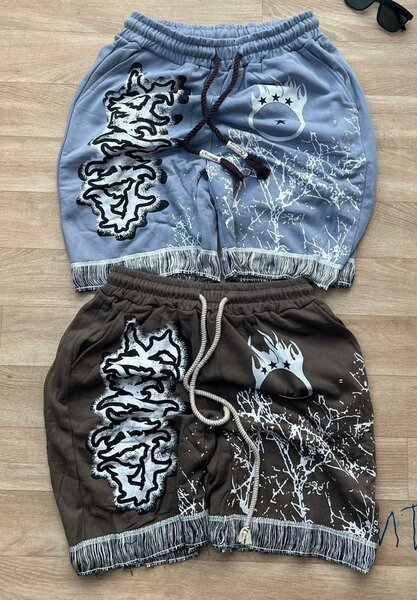 Shorts streetwear graphiques