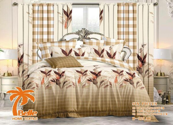 Ensemble draps et rideaux