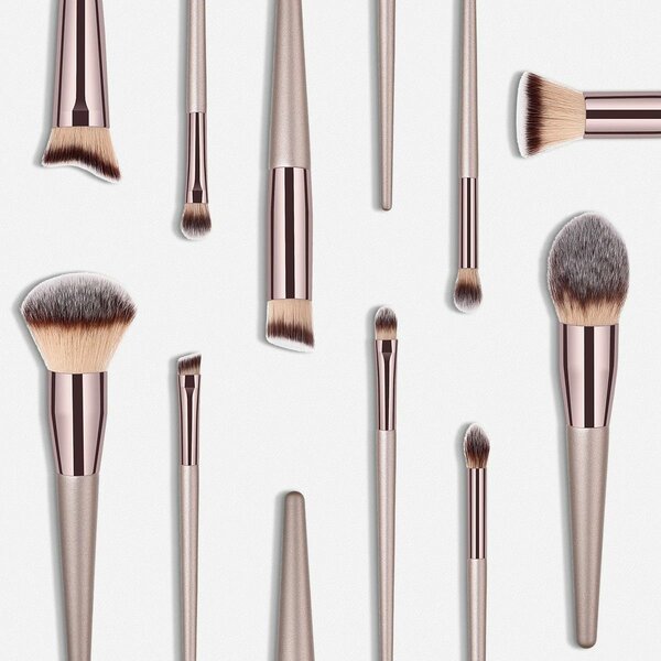 10 PCS Makeup Brushes Powder Foundation Eyeshadow Eyelashes