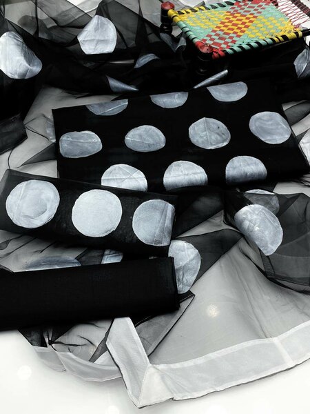 New Eid collection organza unstitch dc free