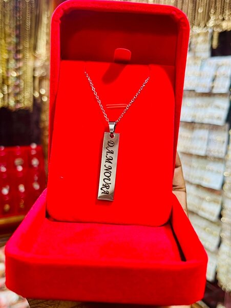 Collier pendentif personnalisable