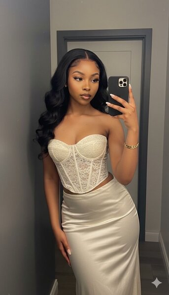 Robe bustier élégante satinée
