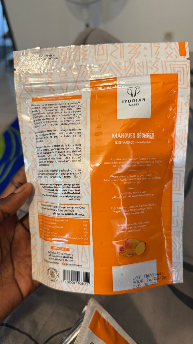 Mangues Séchées
