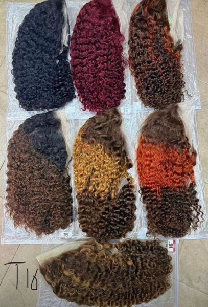 Perruques Bouclées Synthétiques