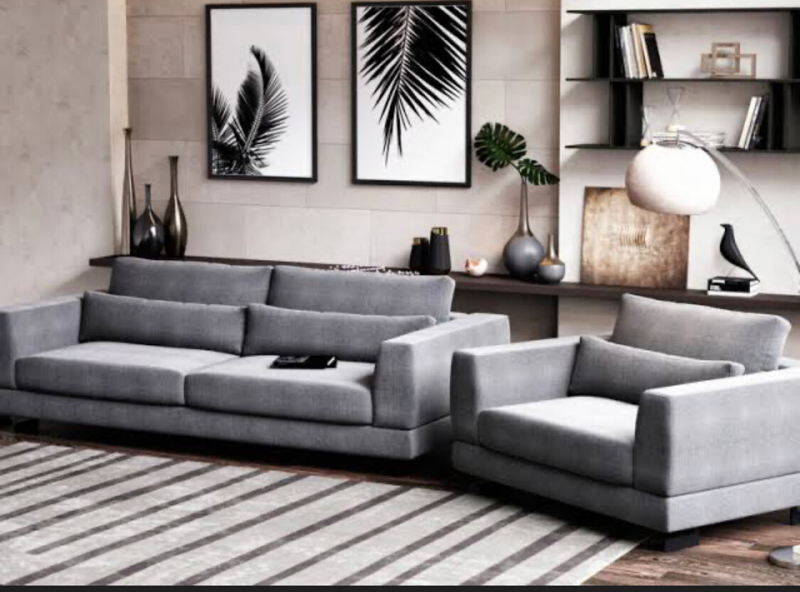 Canapé d'angle modulable élégant