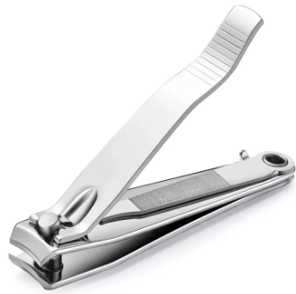 1Pc Heavy Duty Nail Clipper, Stainless Steel Toe Finger Nail Clippers Cutter For Men Women