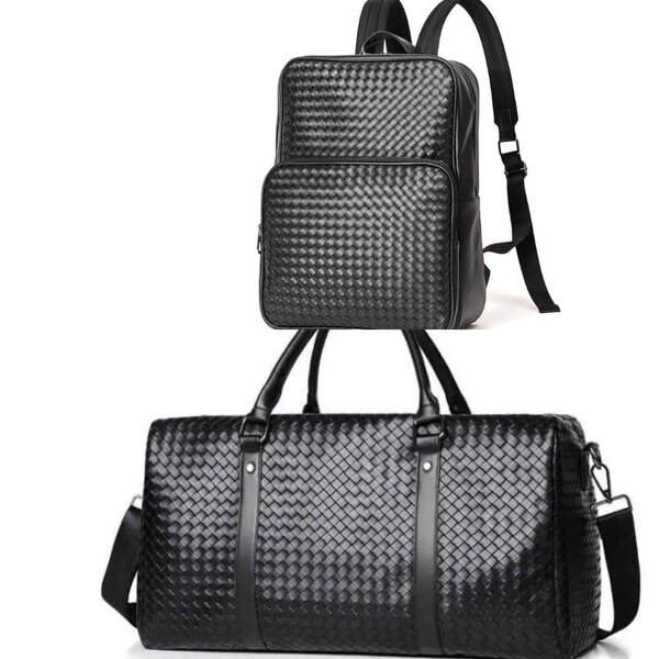 Ensemble de sacs tressés élégants