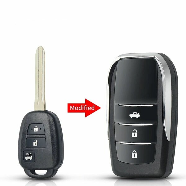 Flip key For Toyota Corolla Camry Modified Flip Folding Remo
