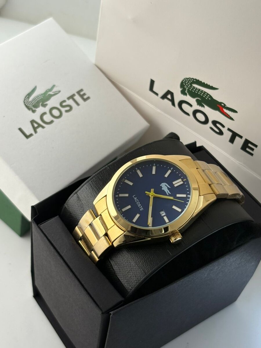 Montre Homme Dorée Lacoste