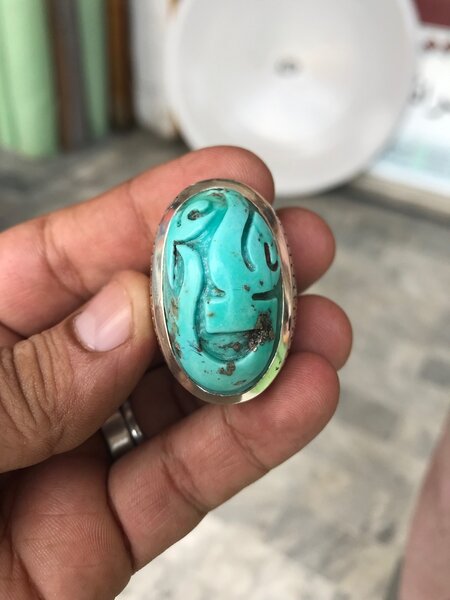 Inani Feroza ring silver