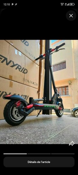 Trottinette électrique rapide