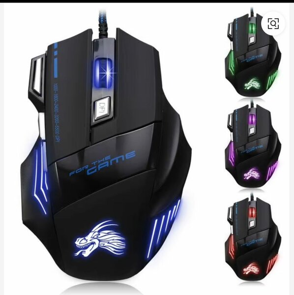 Souris Gaming Filaire LED RGB
