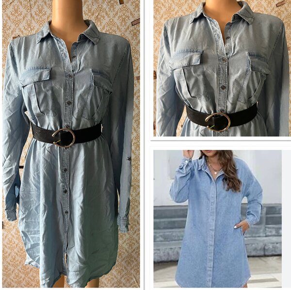 Les chic robe en lin en coton