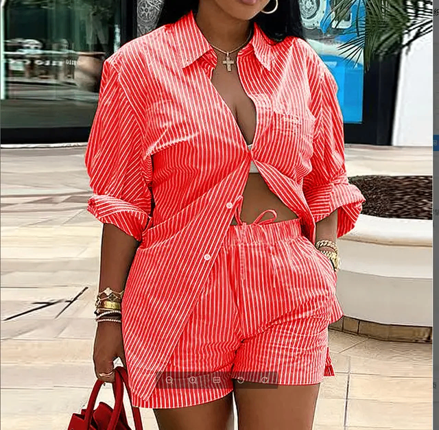 Ensemble short et chemise