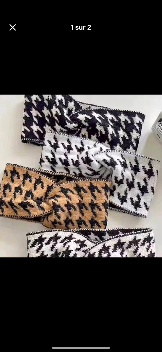 Ensemble de bandeaux à motifs