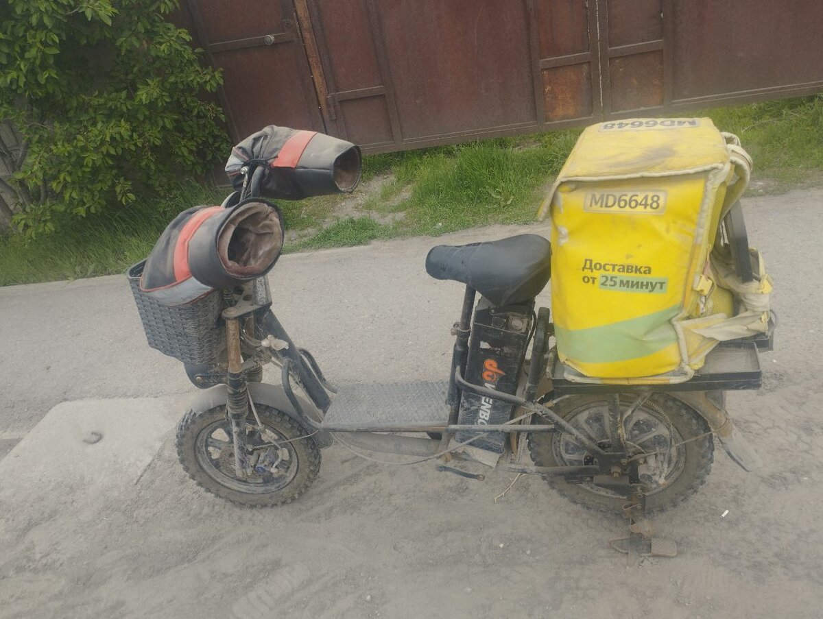 Электровелосипед колхозник