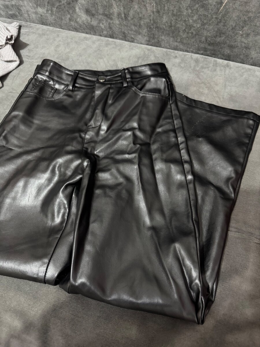 Кожаные брюки