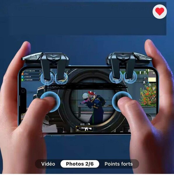 Gâchettes de Jeu pour Téléphone