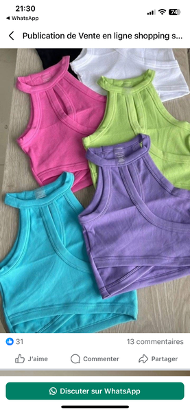 Débardeur Femme Mode Graphique